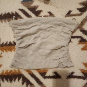 Free People Light Grey Tube Top